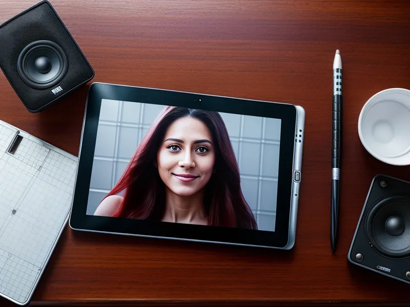 Speaker-Galerie eines Online-Kongresses als sozialer Beweis auf einem Tablet, wichtig für den Listenaufbau