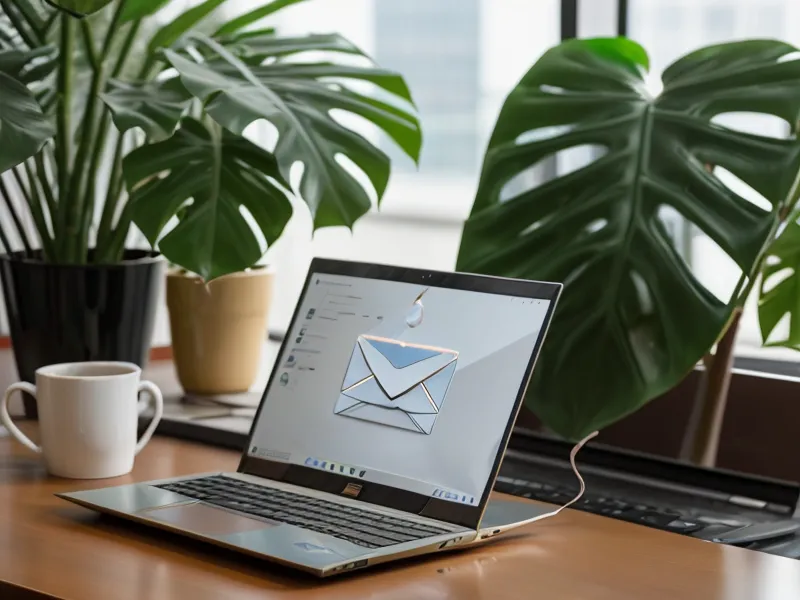 Nahaufnahme eines Bildschirms mit automatisierten E-Mail-Workflows für Kongress-Replays